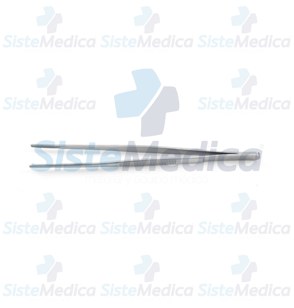Pinza de disección sin dientes 18 cm