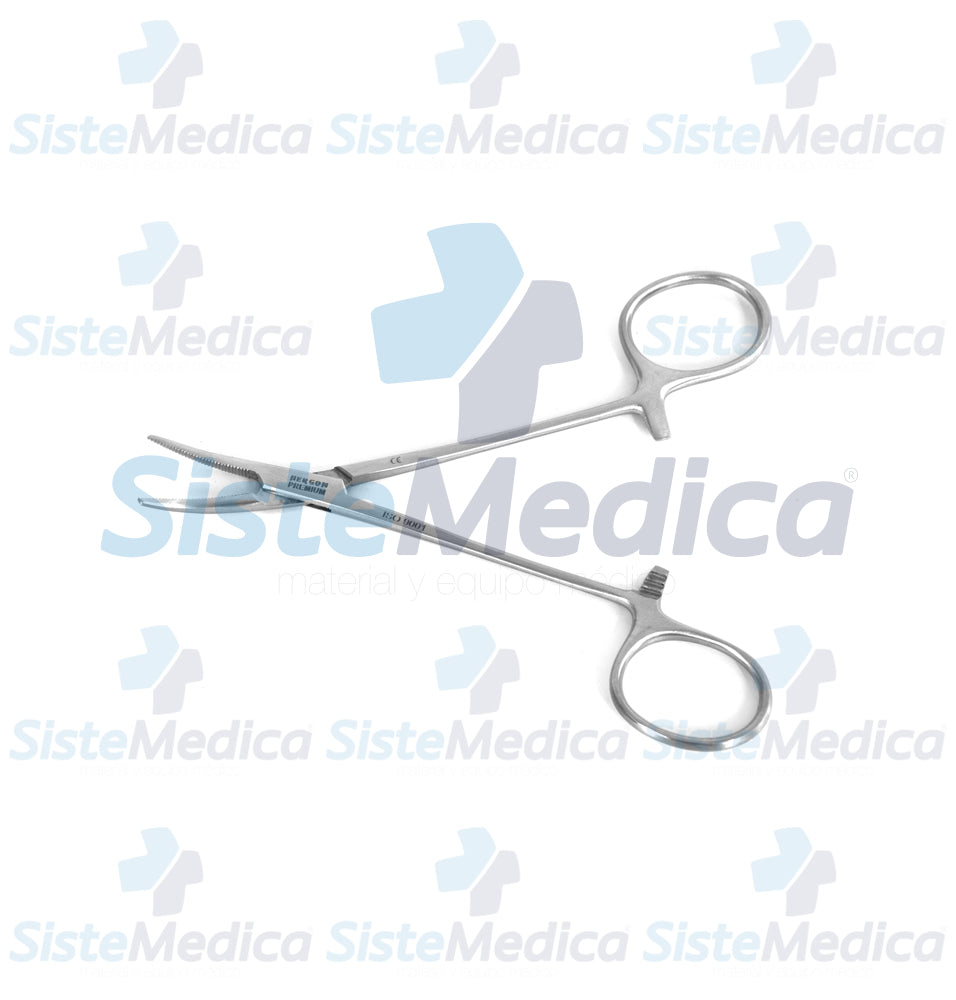 Pinza Hartman Mosquito curva 12 cm