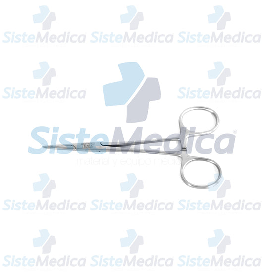 Pinza Hartman Mosquito recta 12 cm