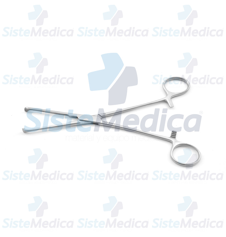 Pinza para tejidos Allis (dentada 4 x 3) 20 cm