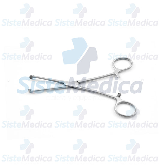 Pinza para tejidos Allis (dentada 5 x 6) 15 cm
