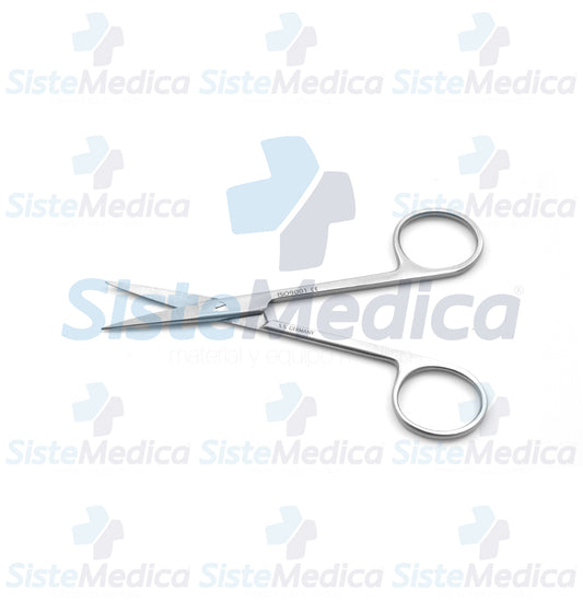 Tijeras de cirugia Iris recta 12 cm