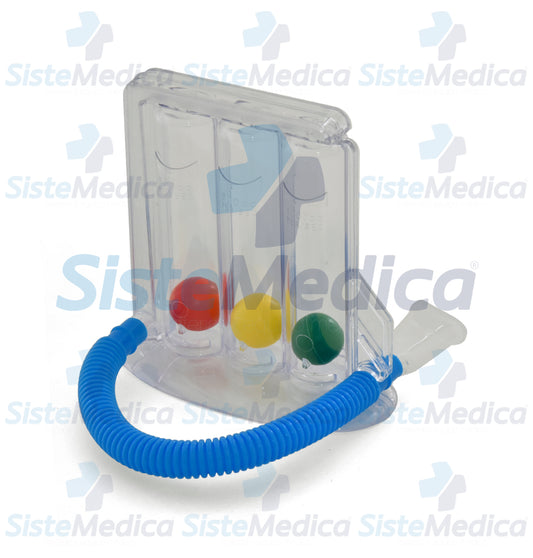 Inspirómetro / Espirómetro para ejercicio pulmonar incentivo