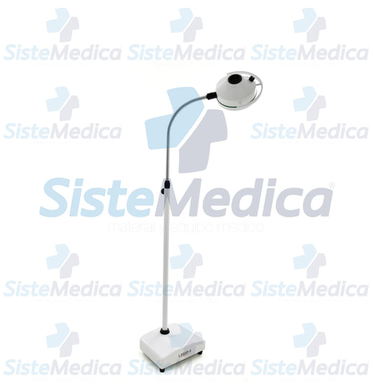 Lámpara multi leds de 16W con pedestal y batería de emergencia