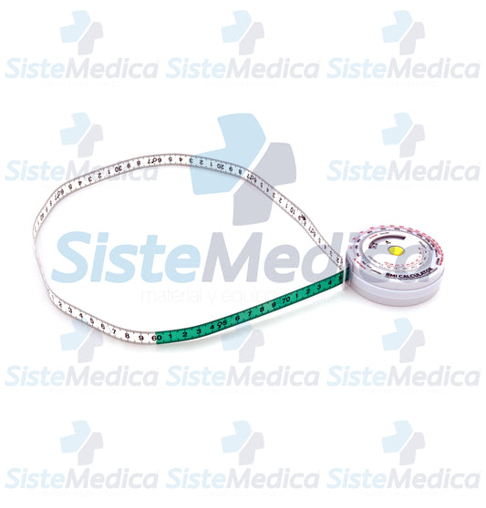 Cinta antropometrica calculadora de indice de masa corporal BMI