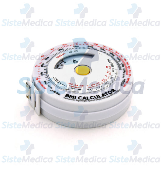 Cinta antropometrica calculadora de indice de masa corporal BMI