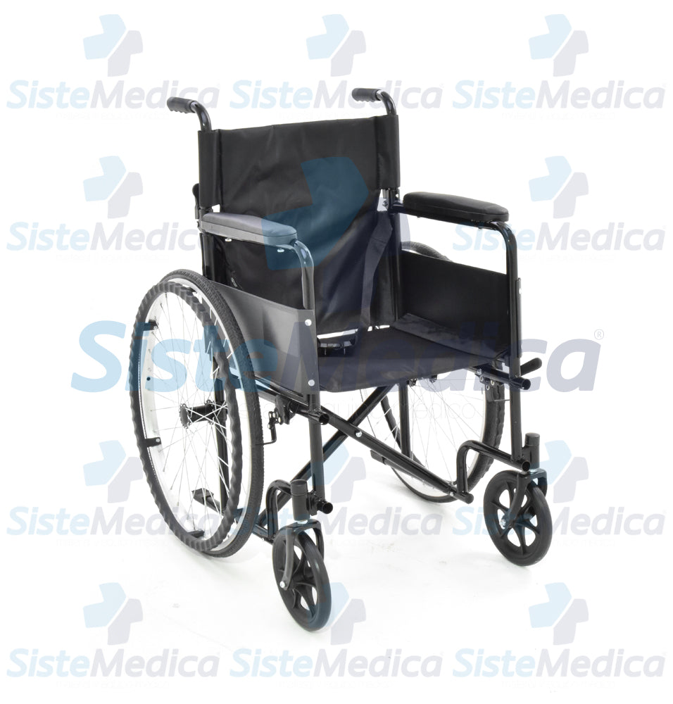 Silla de ruedas descasa pies desmontables