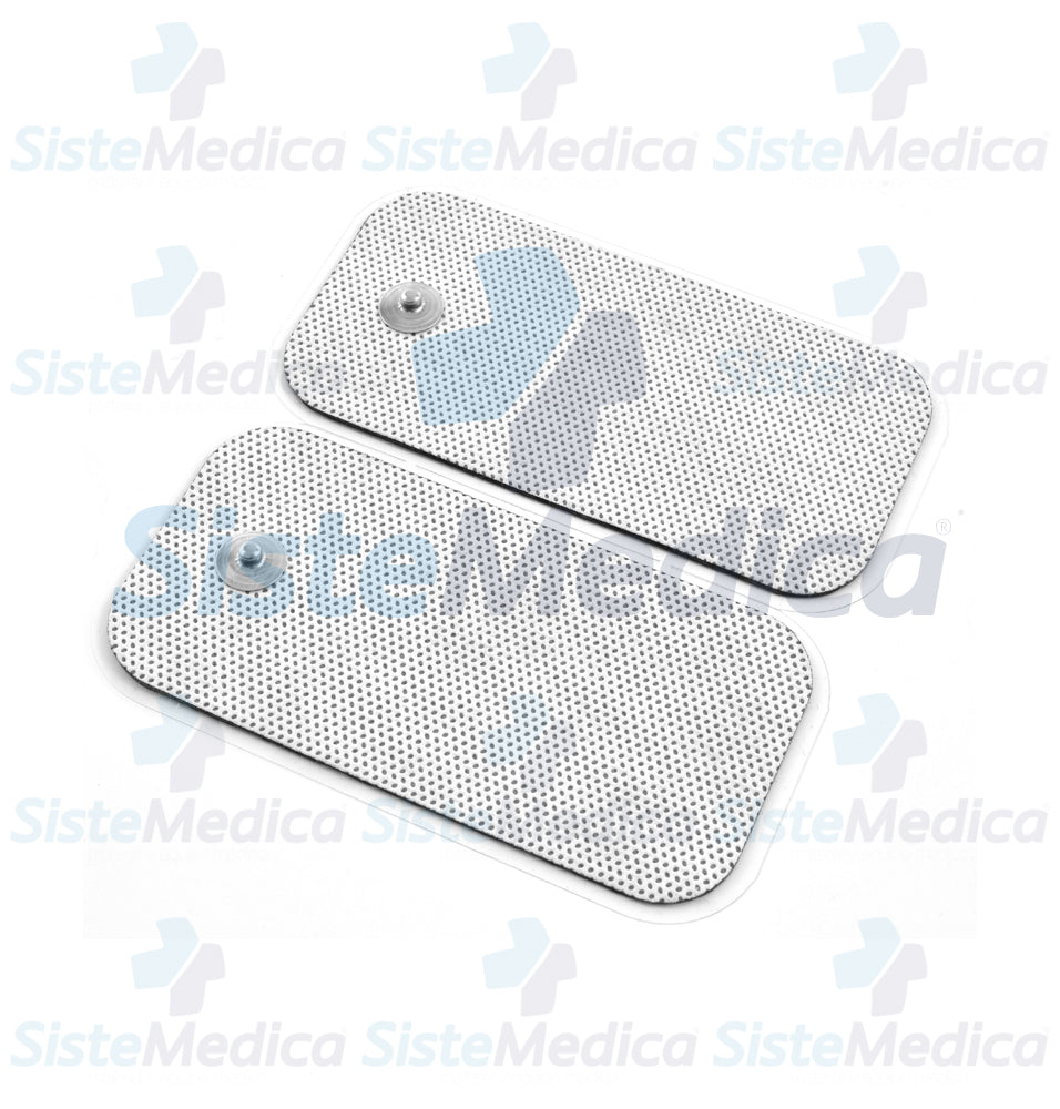 Parches electrodos grandes para electro estimulador TENS juego de 2 piezas