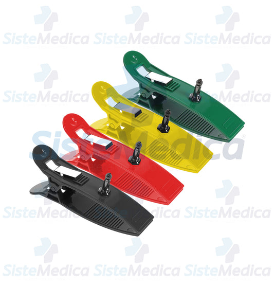 Pinzas para electrocardiograma 4 piezas