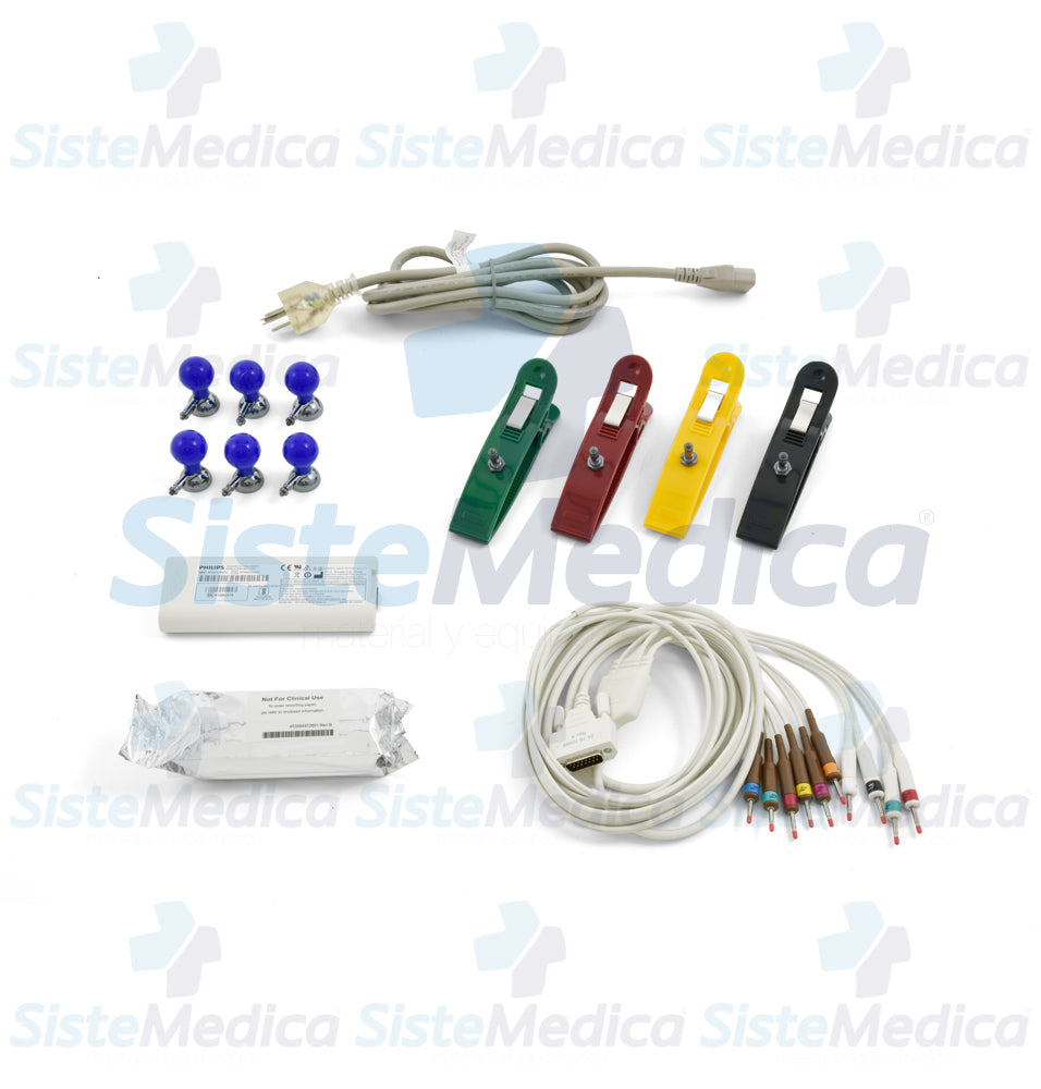 Electrocardiógrafo portátil de 12 canales