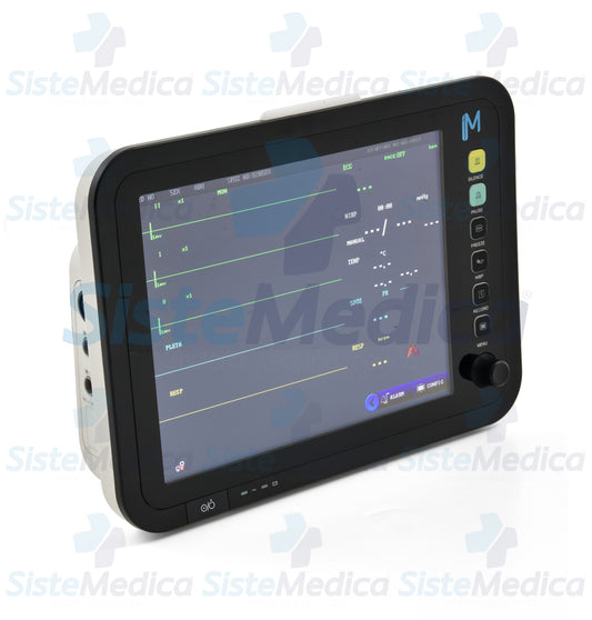 Monitor de signos vitales para paciente de 12” con pantalla táctil