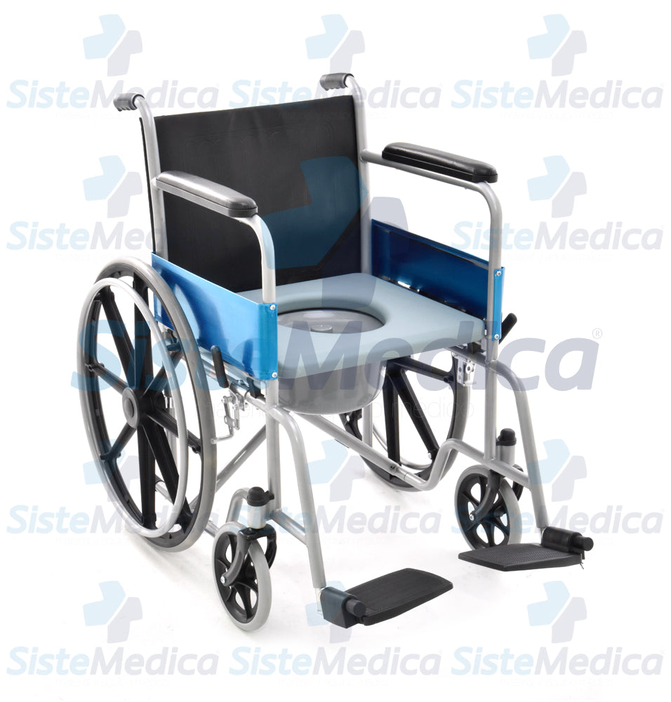 Silla de ruedas con cómodo