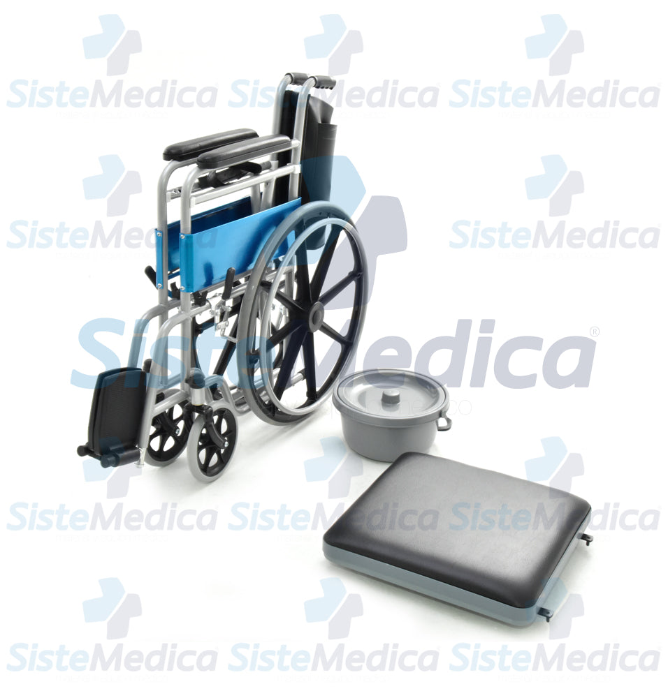 Silla de ruedas con cómodo