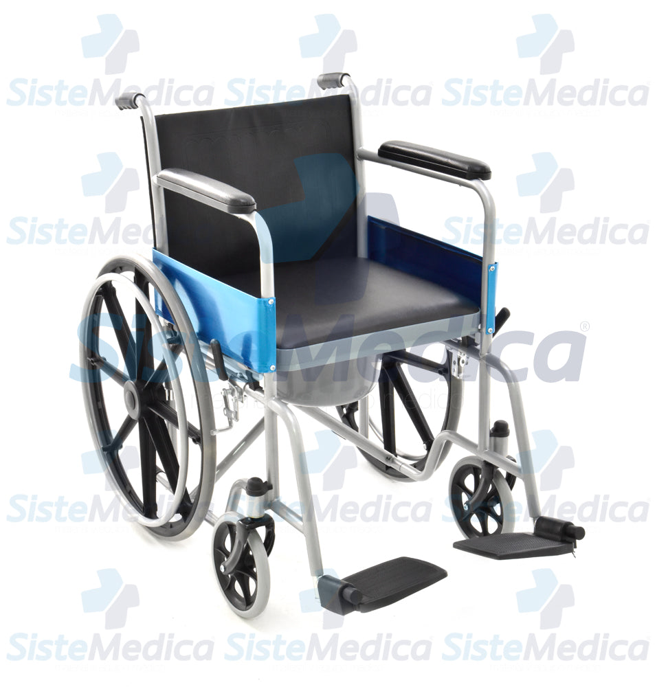 Silla de ruedas con cómodo