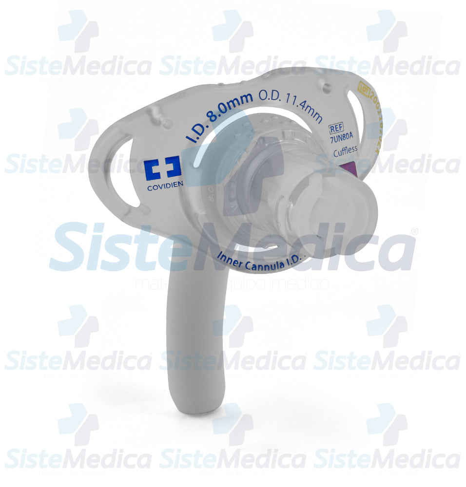 Cánula para traqueostomia adulto Shiley flexible, sin globo. Varios tamaños