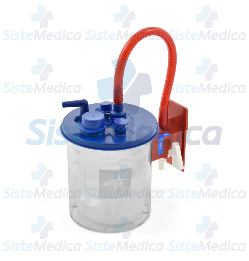 Bolsa para recipiente de succión flexible desechable 1000 cc
