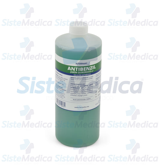 Antibenzil jabón quirúrgico NF