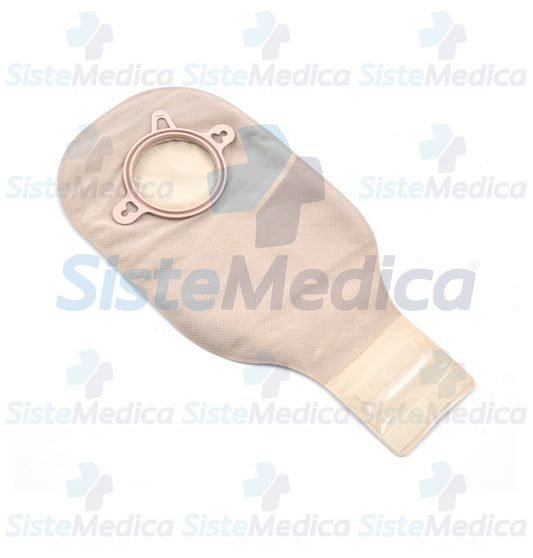 Bolsas para colostomia drenable co aro de 57 mm