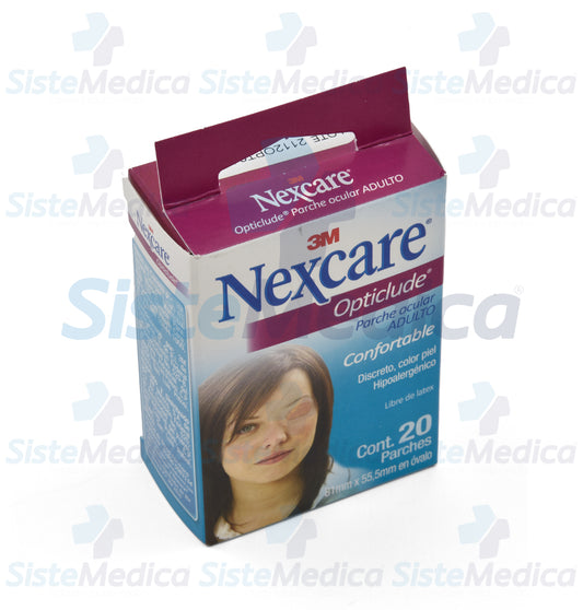 Parche ocular caja con 20 piezas