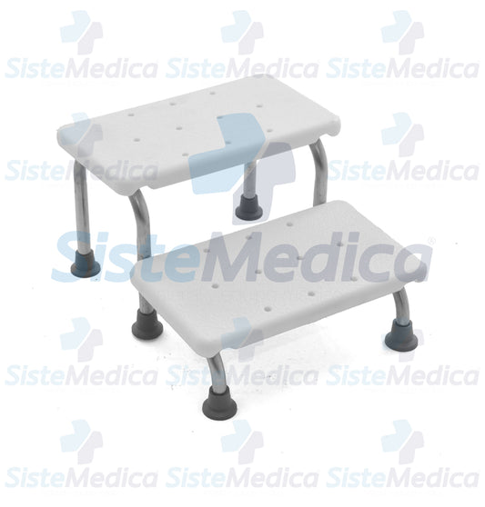 Banqueta escalerilla de 2 peldaños para regadera