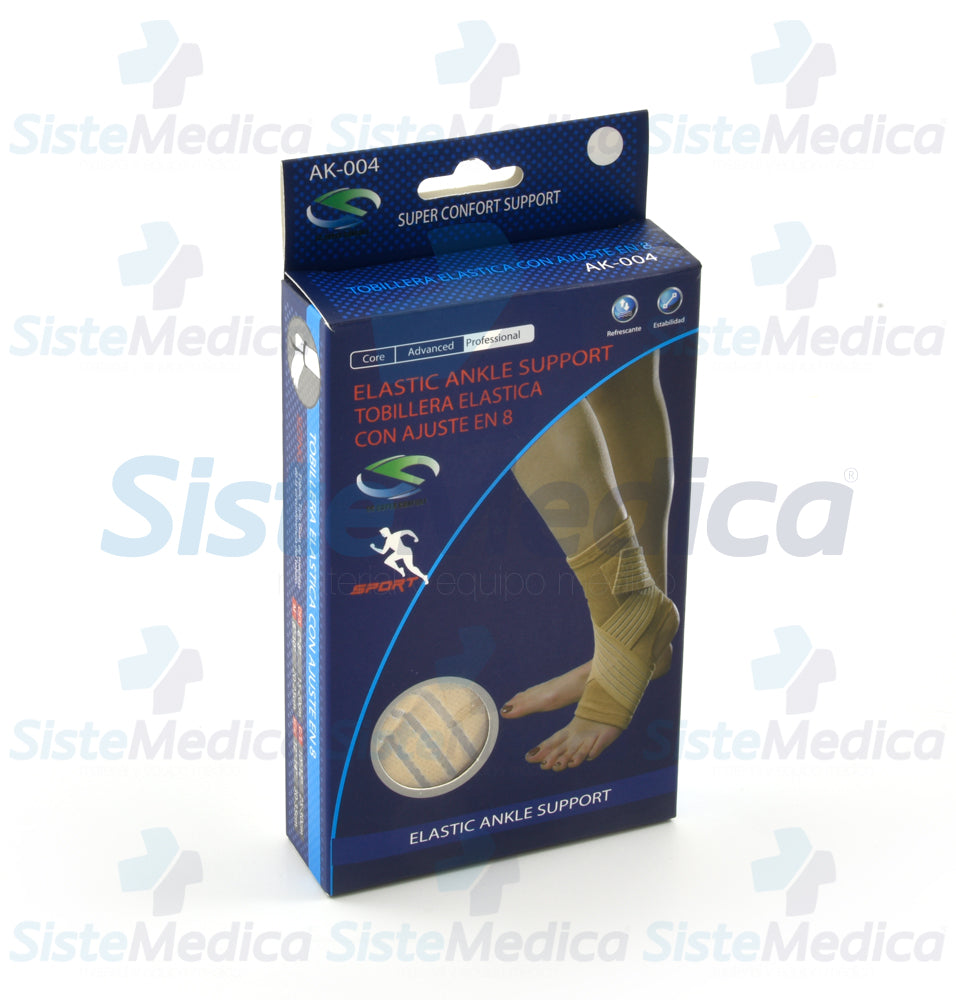 Tobillera elástica con ajuste en 8