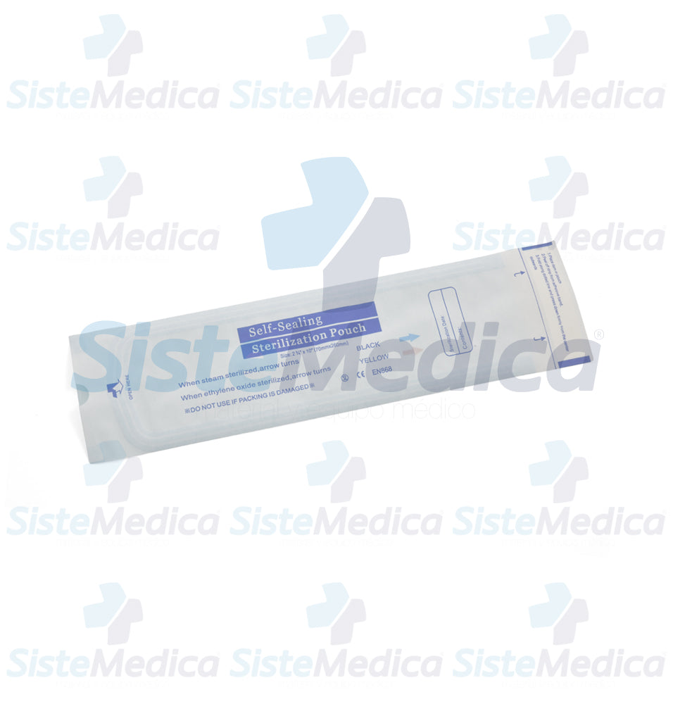 Bolsa para esterilizar caja con 200 piezas