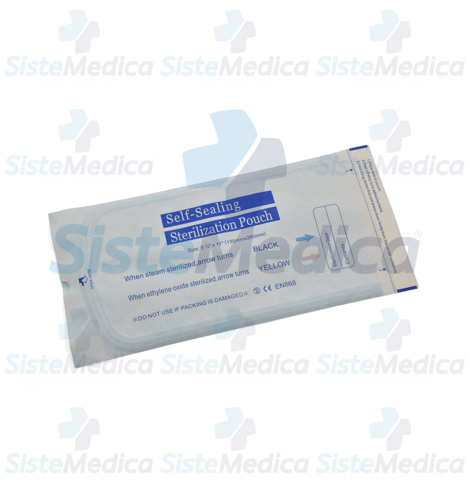 Bolsa para esterilizar caja con 200 piezas