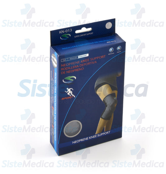 Rodillera deportiva de neopreno con céntrate para rotula