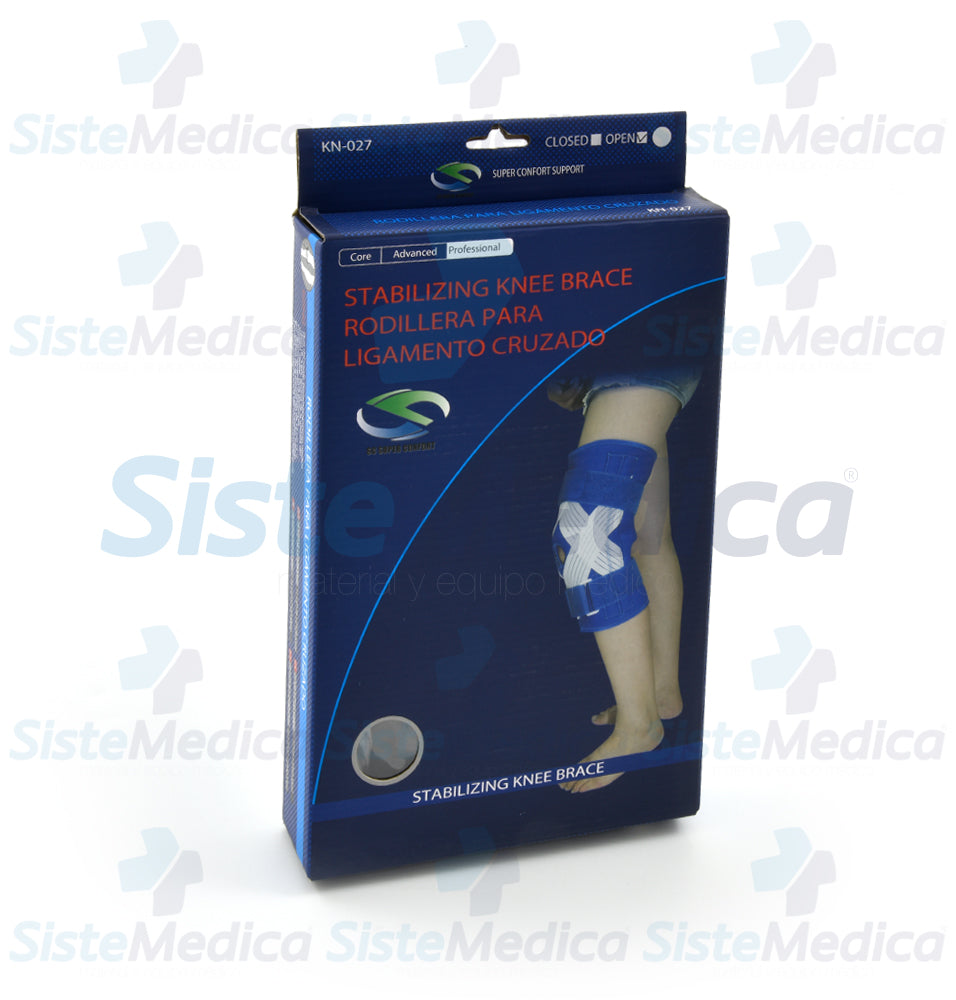 Rodillera ligamento cruzado abierta