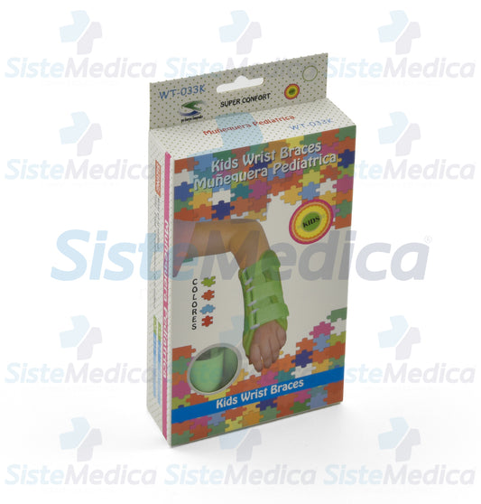Muñequera ambidiestra pediátrica