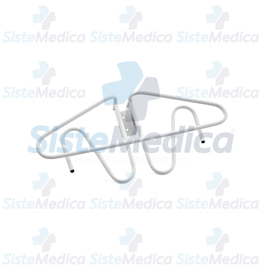 Gancho porta mandil y guantes emplomados