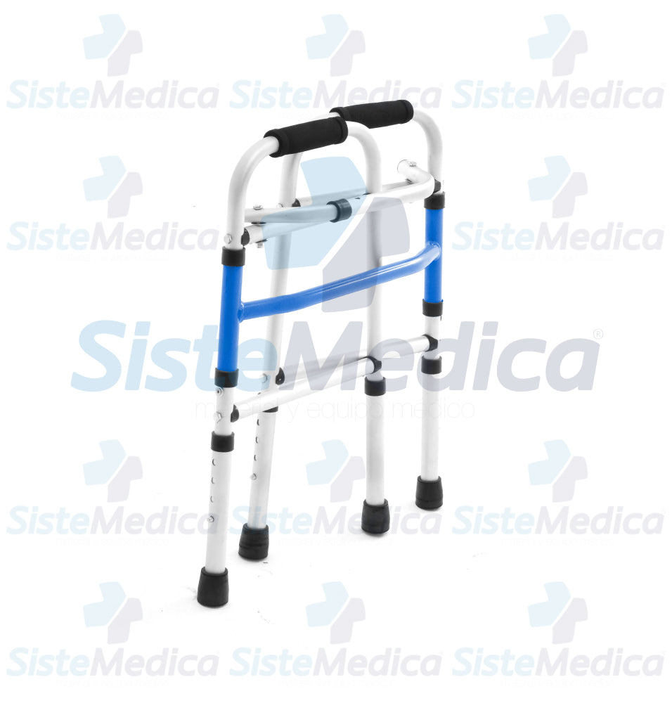 Andadera plegable infantil altura variable 58 - 70 cm