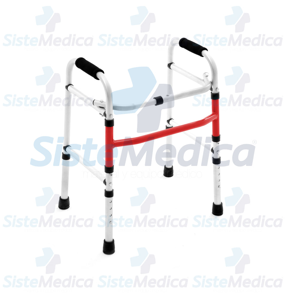 Andadera plegable infantil altura variable 58 - 70 cm