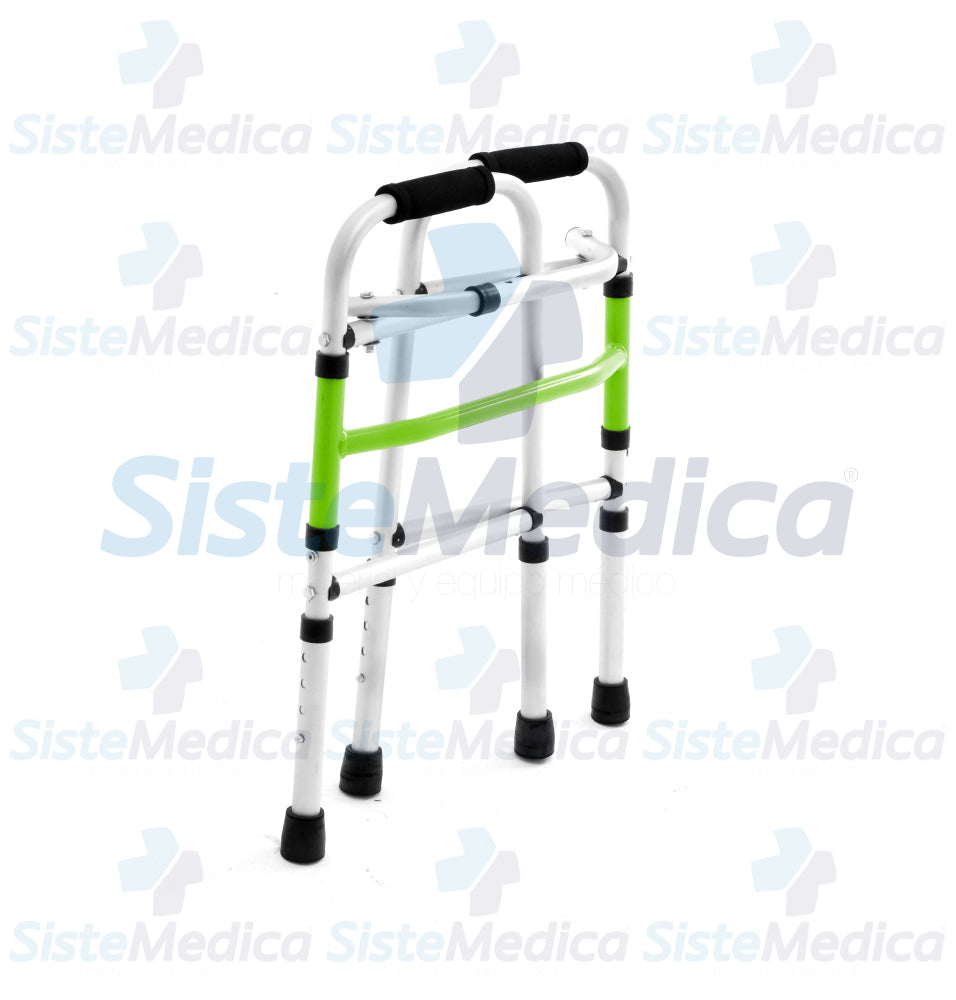 Andadera plegable infantil altura variable 58 - 70 cm