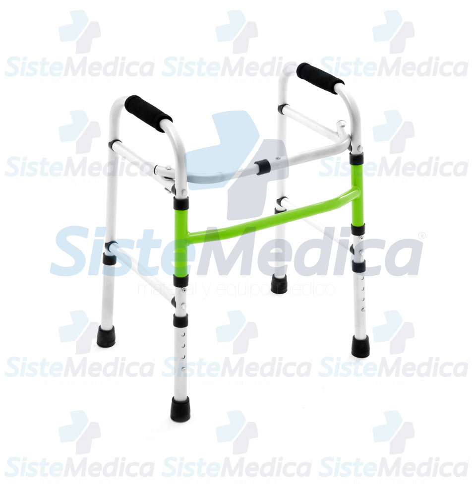 Andadera plegable infantil altura variable 58 - 70 cm