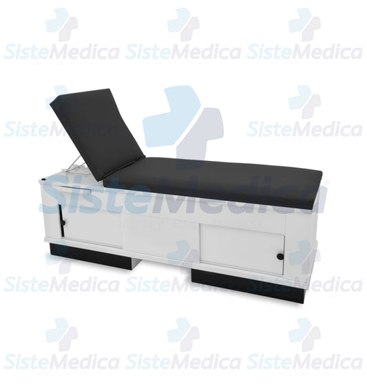 Chaise longue con gabinete