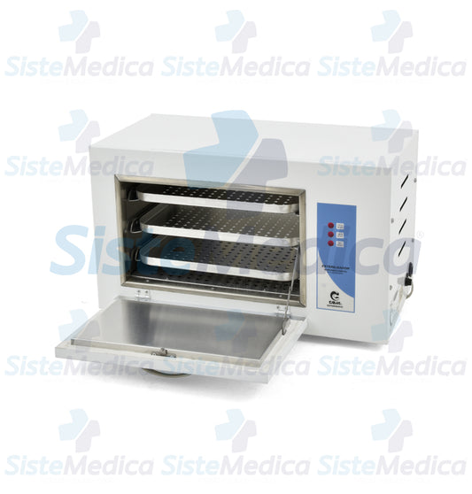 Esterilizador de calor en seco digital con capacidad de 15 Lts.