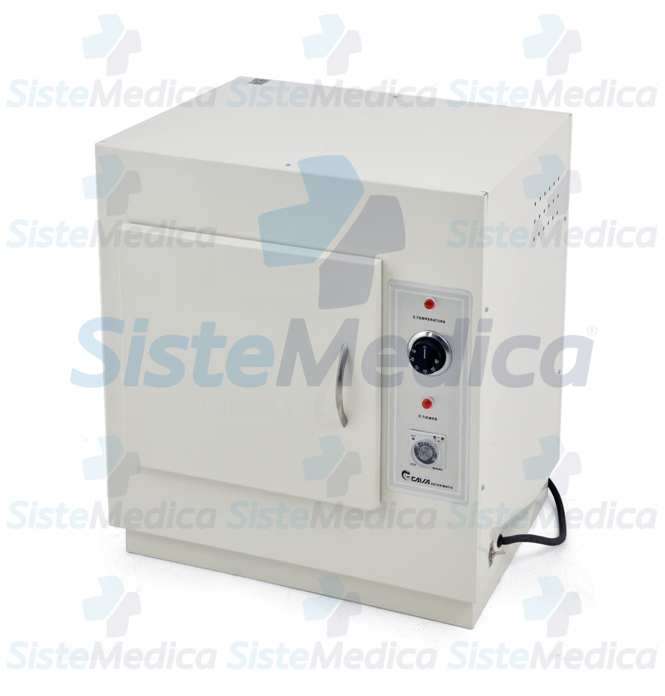 Esterilizador de calor en seco automático con capacidad de 31 Lts.