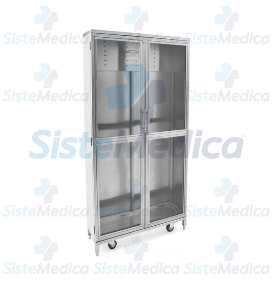 Gabinete para resguardo de endoscopios de acero inoxidable