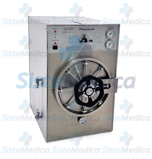 Autoclave horizontal grande de 57 litros