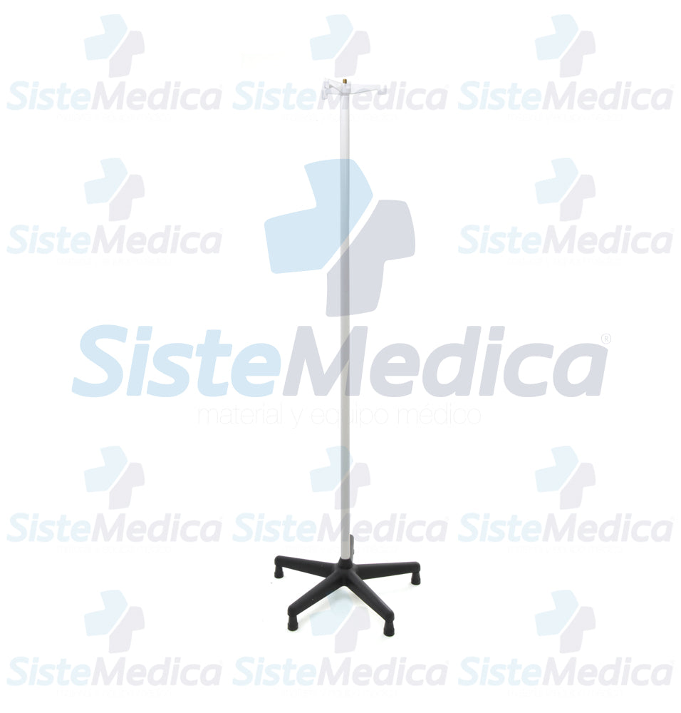 Porta sueros (venoclisis) de aluminio para resonancia magnética