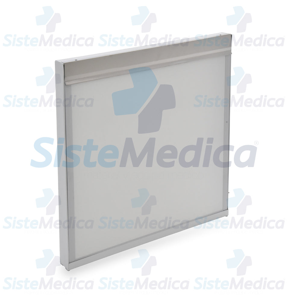 Negatoscopio sencillo con luz LED pantalla de 55 x 52 cm