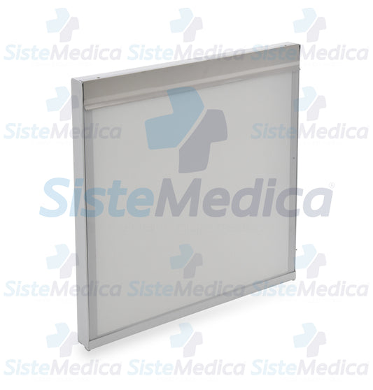 Negatoscopio sencillo con luz LED pantalla de 55 x 52 cm