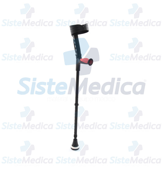 Bastón canadiense plegable 1 pieza ajustable a 10 niveles (94-118 cm)