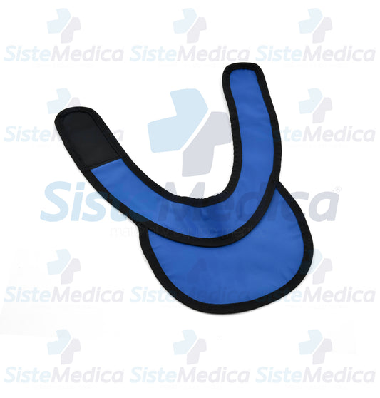 Collarín emplomado para aplicación de rayos X