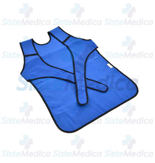 Mandil emplomado para aplicación de rayos X