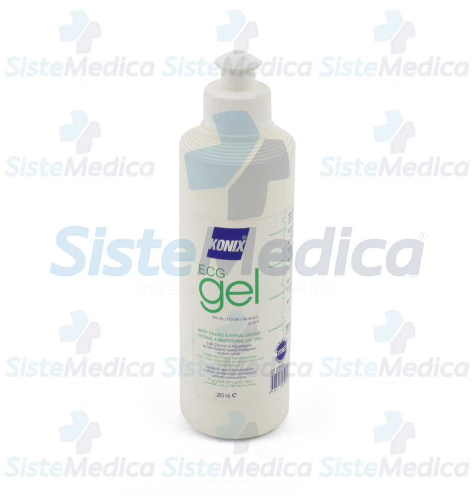 Gel transductor para ecografia y doppler