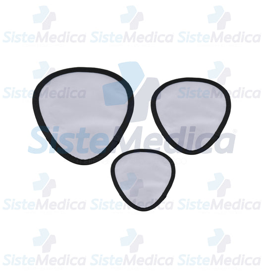 Protectores para gonadas emplomado para aplicación de rayos X 3 piezas (chico, mediano, grande)