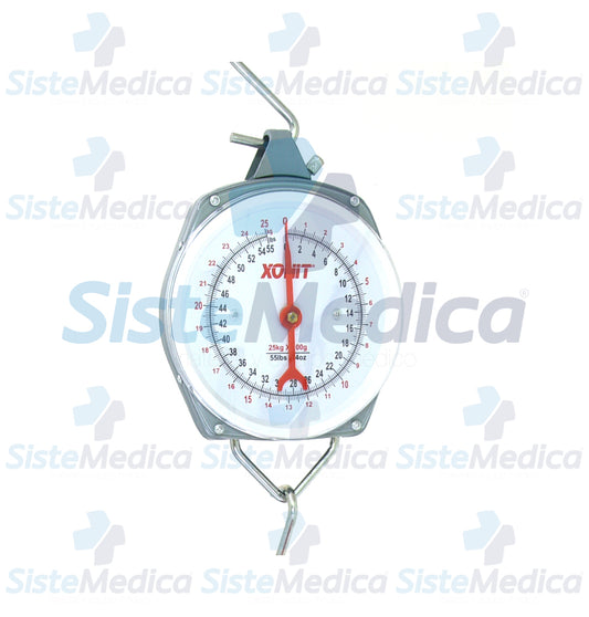 Bascula colgante de reloj pediátrica