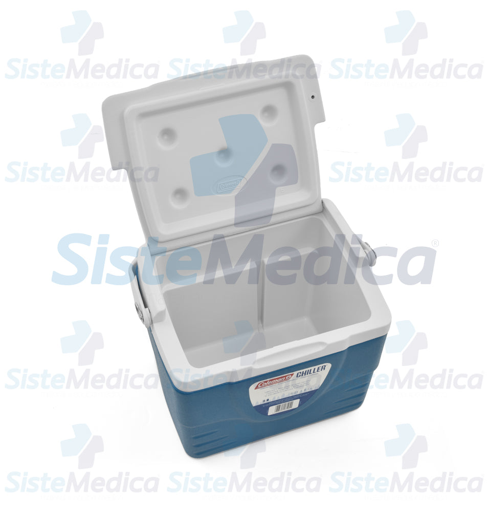 Hielera para transporte de vacunas y medicamentos con capacidad de 9 qt (8.5 lts)